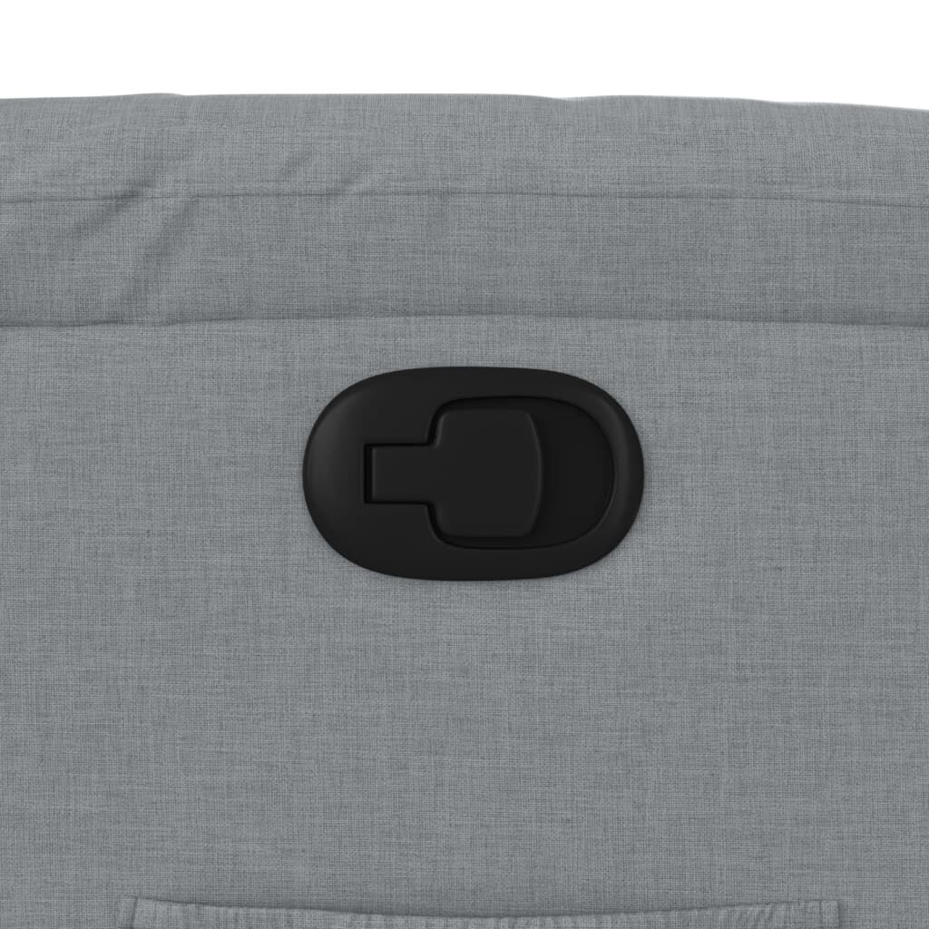 vidaXL Verstelbare Fauteuil Lichtgrijs - 45% Korting!
