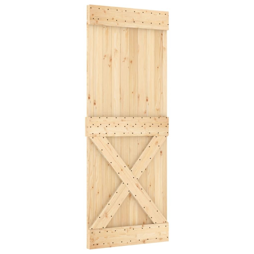 vidaXL Massief Grenen Deur NARVIK 80x210 cm - 35% Korting!
