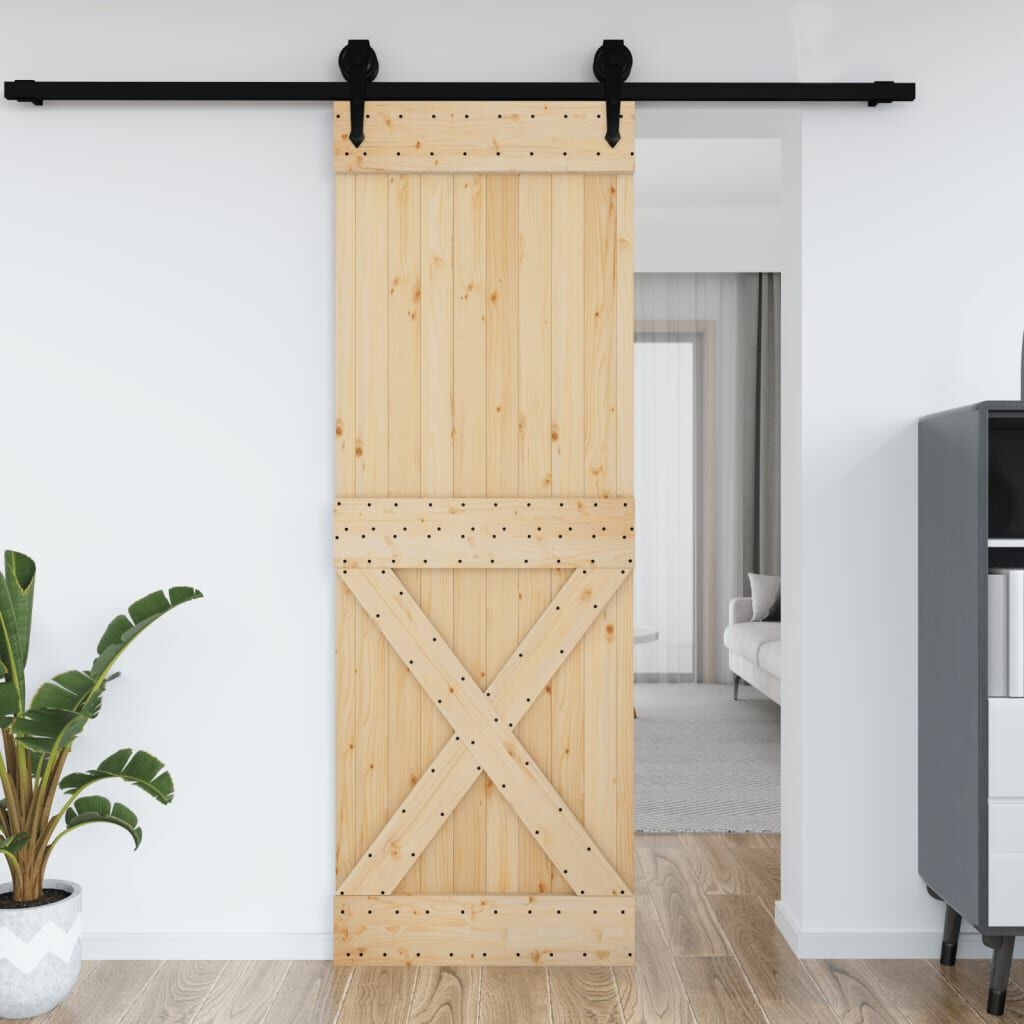 vidaXL Massief Grenen Deur NARVIK 80x210 cm - 35% Korting!