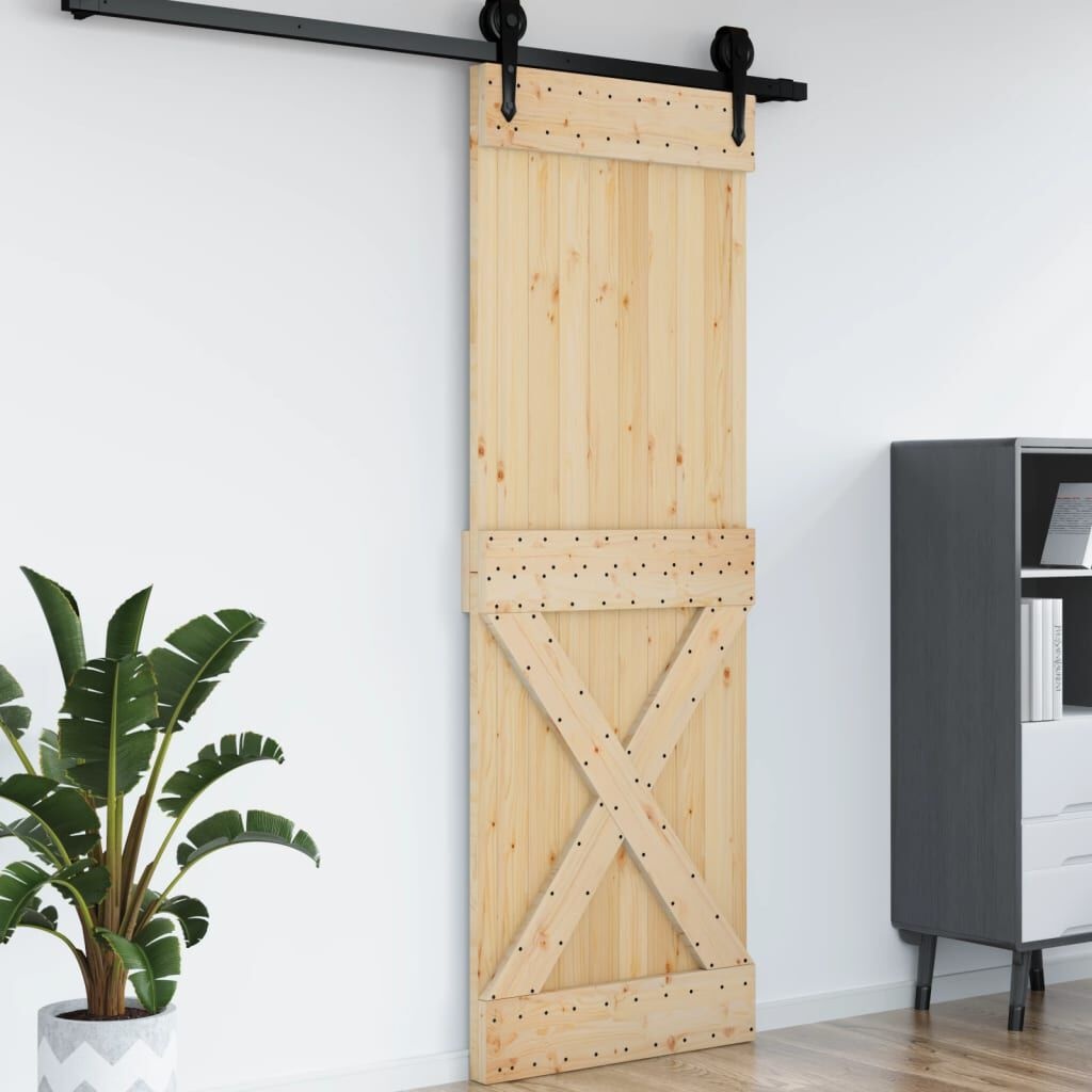 vidaXL Massief Grenen Deur NARVIK 80x210 cm - 35% Korting!