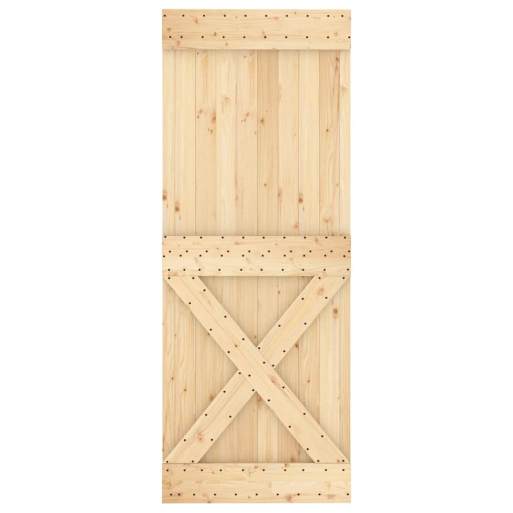 vidaXL Massief Grenen Deur NARVIK 80x210 cm - 35% Korting!