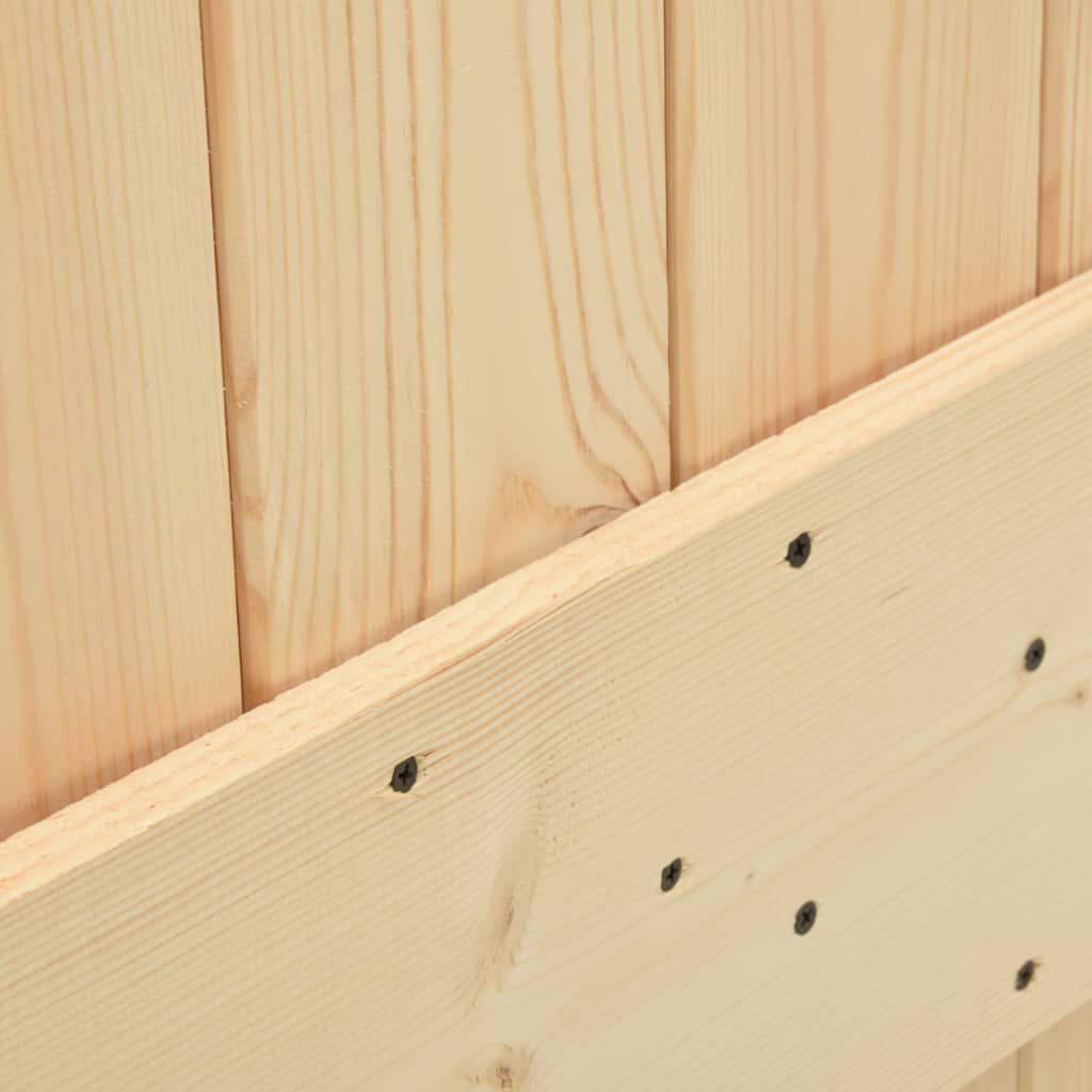 vidaXL Massief Grenen Deur NARVIK 80x210 cm - 35% Korting!