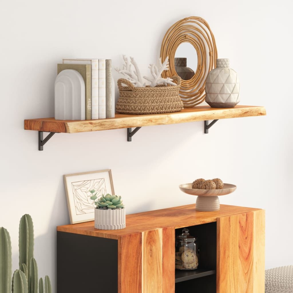 vidaXL Wandschap Acaciahout 110cm - 35% Korting!