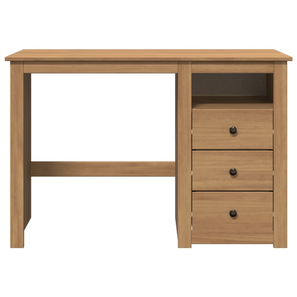vidaXL Bureau Panama Grenenhout - 112cm - 41% Korting!
