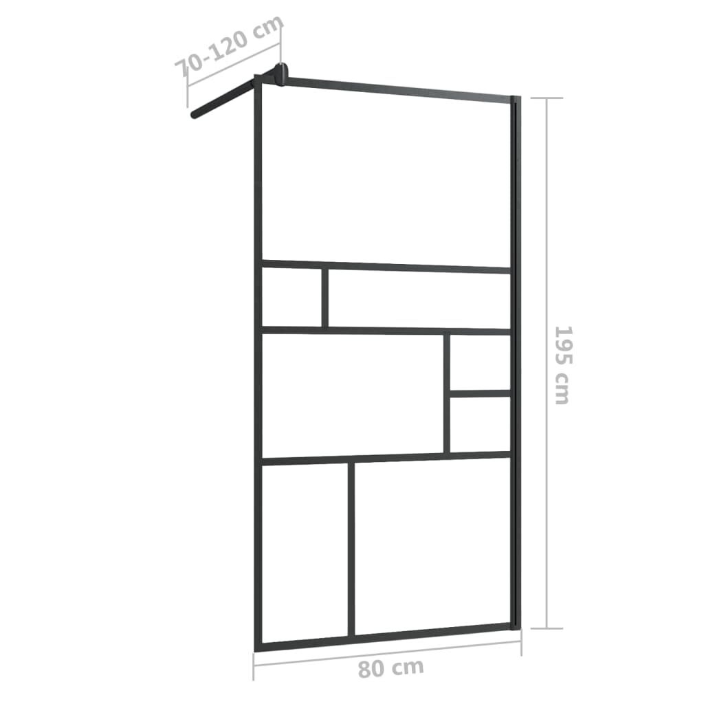 Inloopdouchewand 80x195cm - 42% Korting!