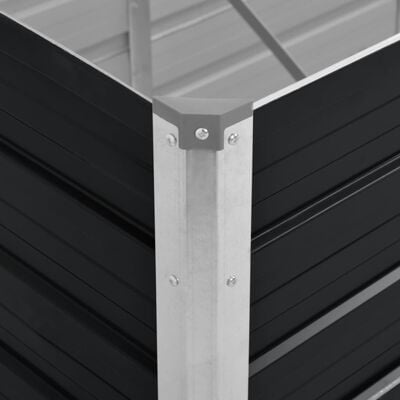 VidaXL Verhoogde Plantenbak 240cm Antraciet - 35% Korting!