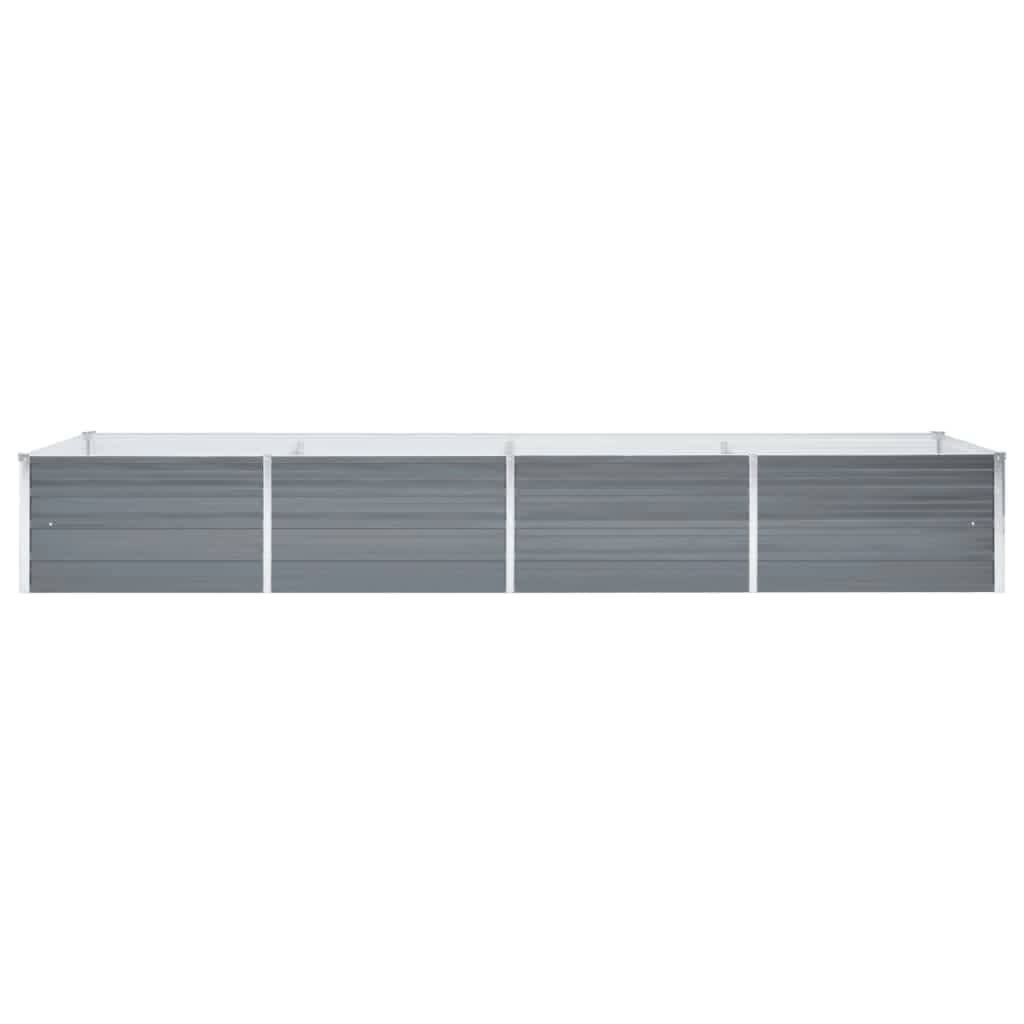vidaXL Verhoogde Plantenbak 320cm Grijs - 35% Korting!