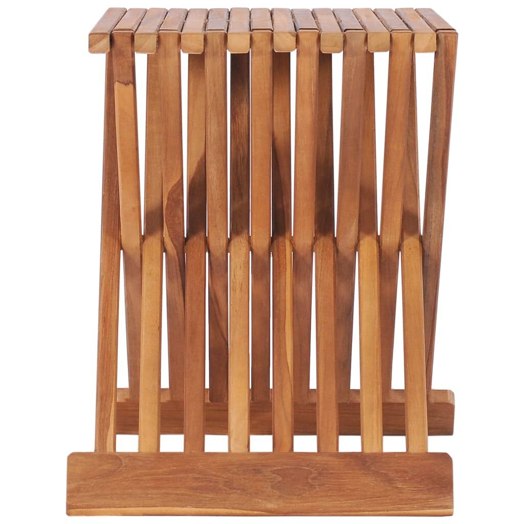 Teakhouten Kruk Inklapbaar - 40x32x45cm - 35% Korting!