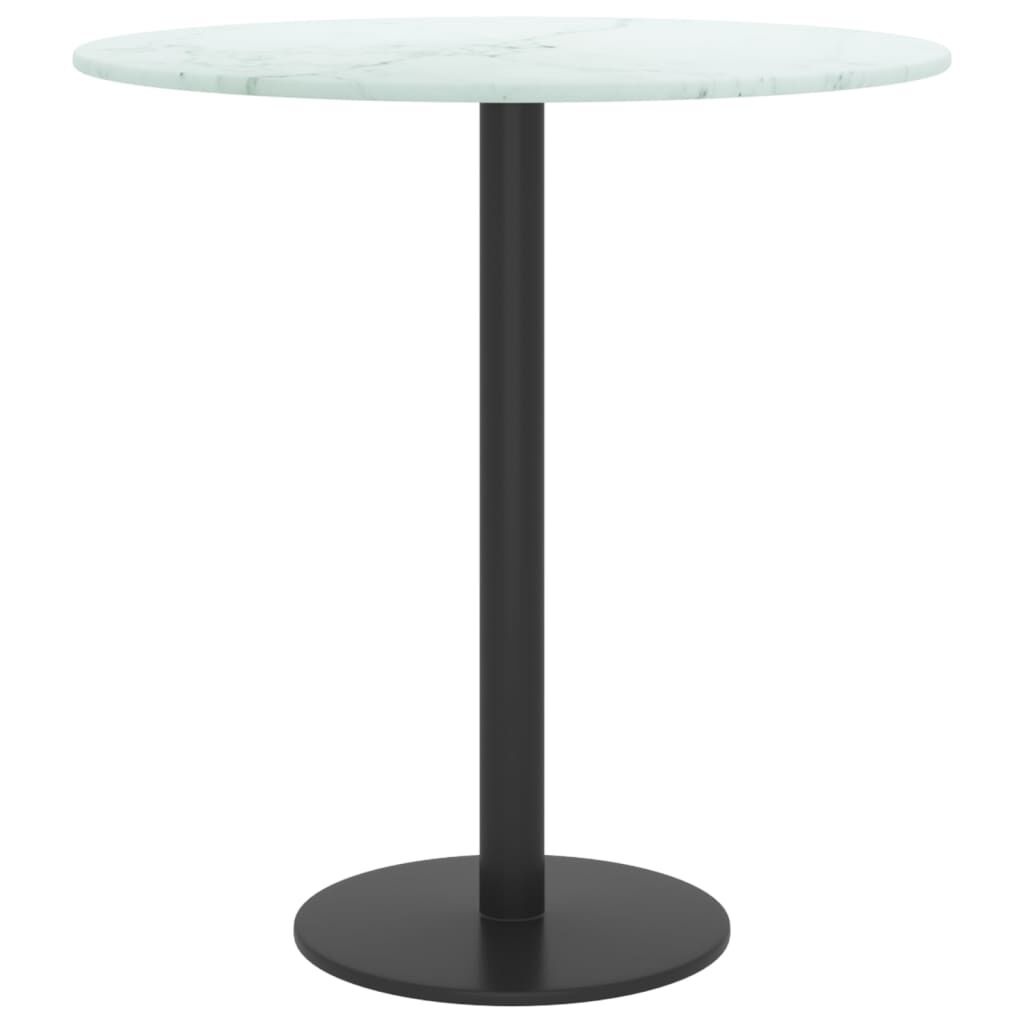 VidaXL Tafelblad Marmer Wit Ø40cm - 53% Korting!