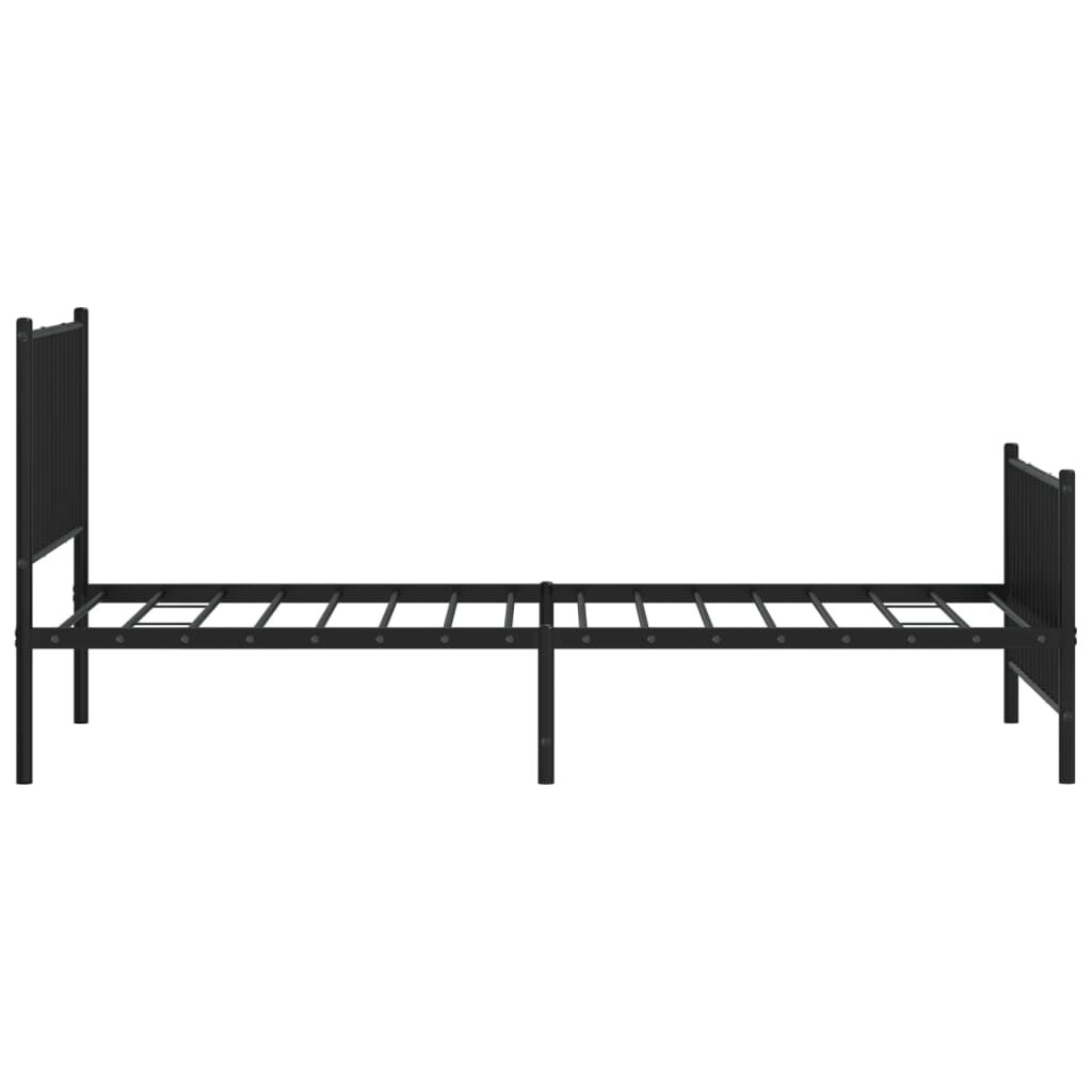 VidaXL Bedframe 100x200 cm Zwart - 41% Korting!