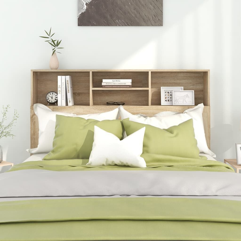 vidaXL Hoofdbordkast 140cm Sonoma Eiken - 42% Korting!