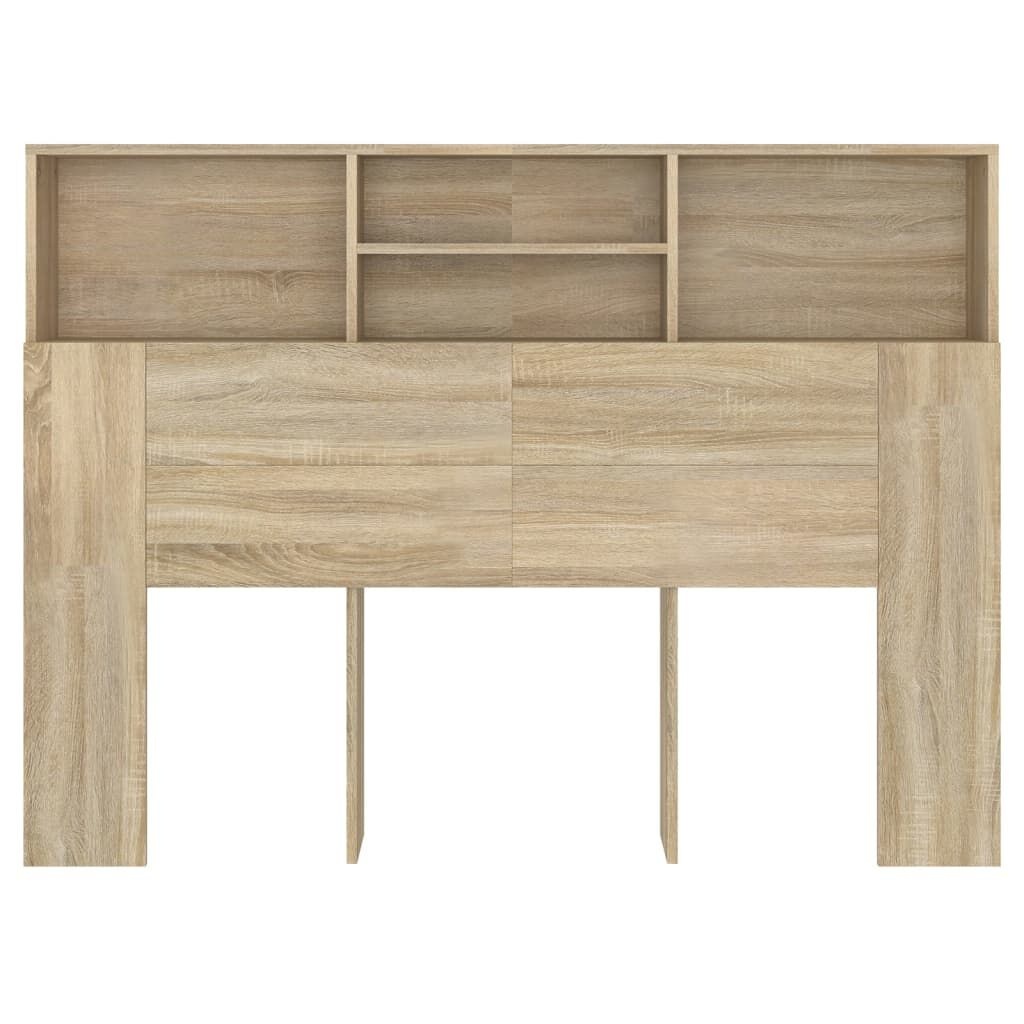 vidaXL Hoofdbordkast 140cm Sonoma Eiken - 42% Korting!