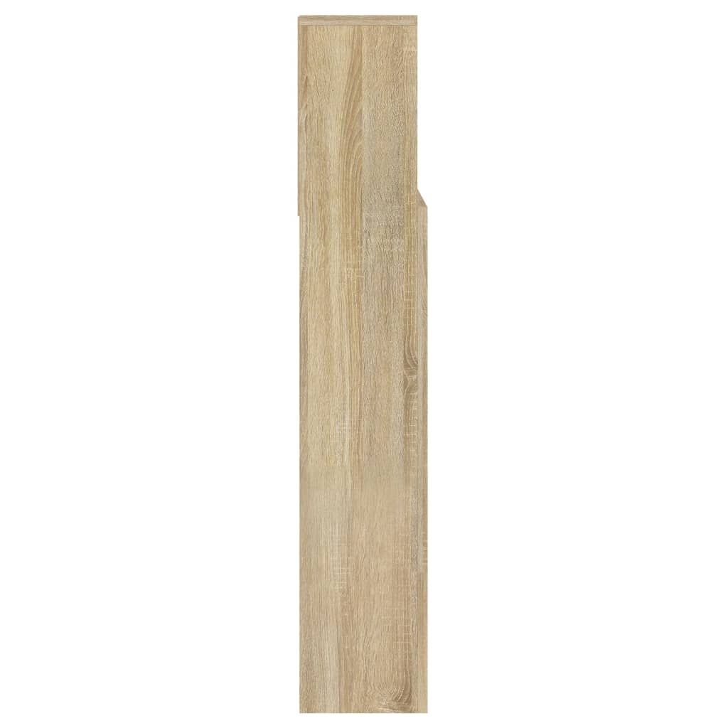 vidaXL Hoofdbordkast 140cm Sonoma Eiken - 42% Korting!