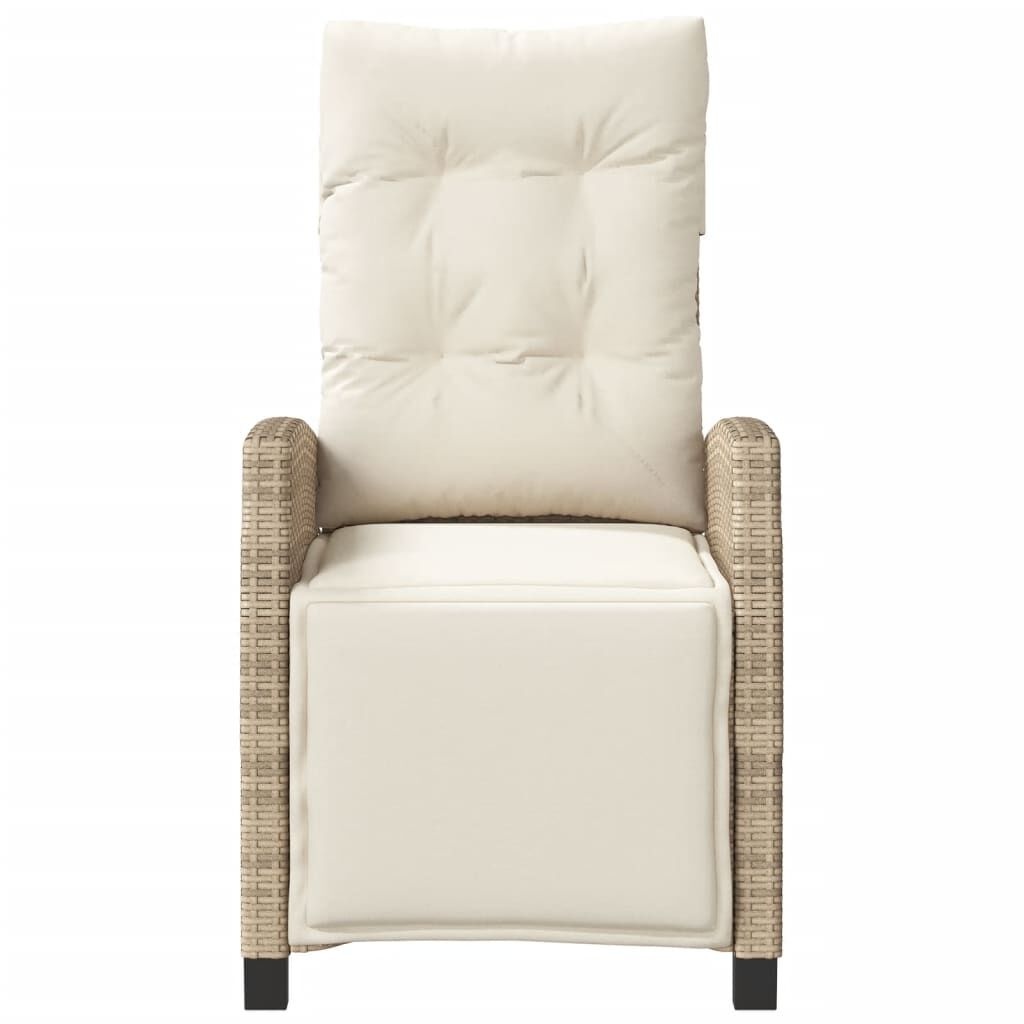 VidaXL Tuinstoel Verstelbaar Beige - 35% Korting!