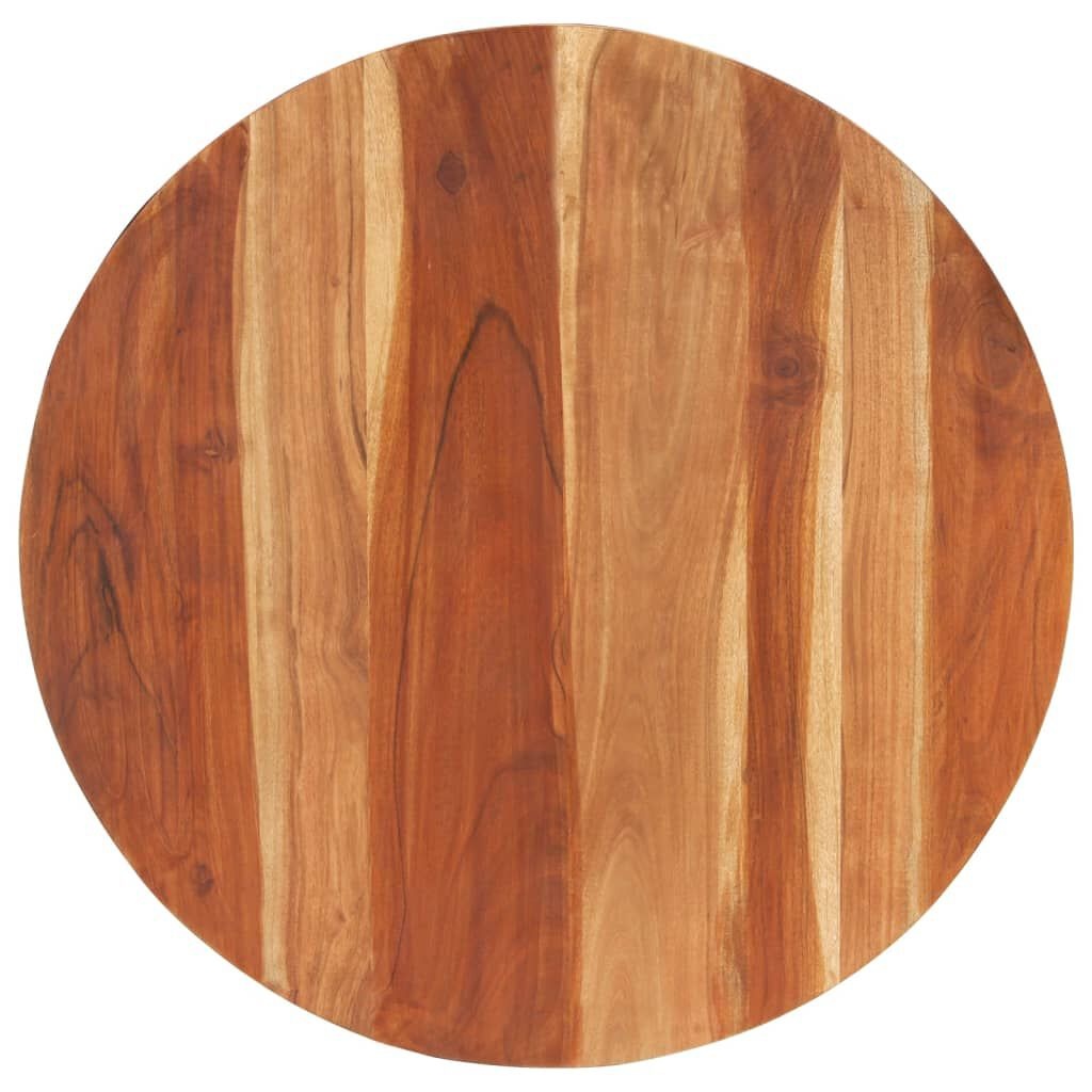Acaciahouten Tafelblad Ø80cm - Nu 35% Korting!