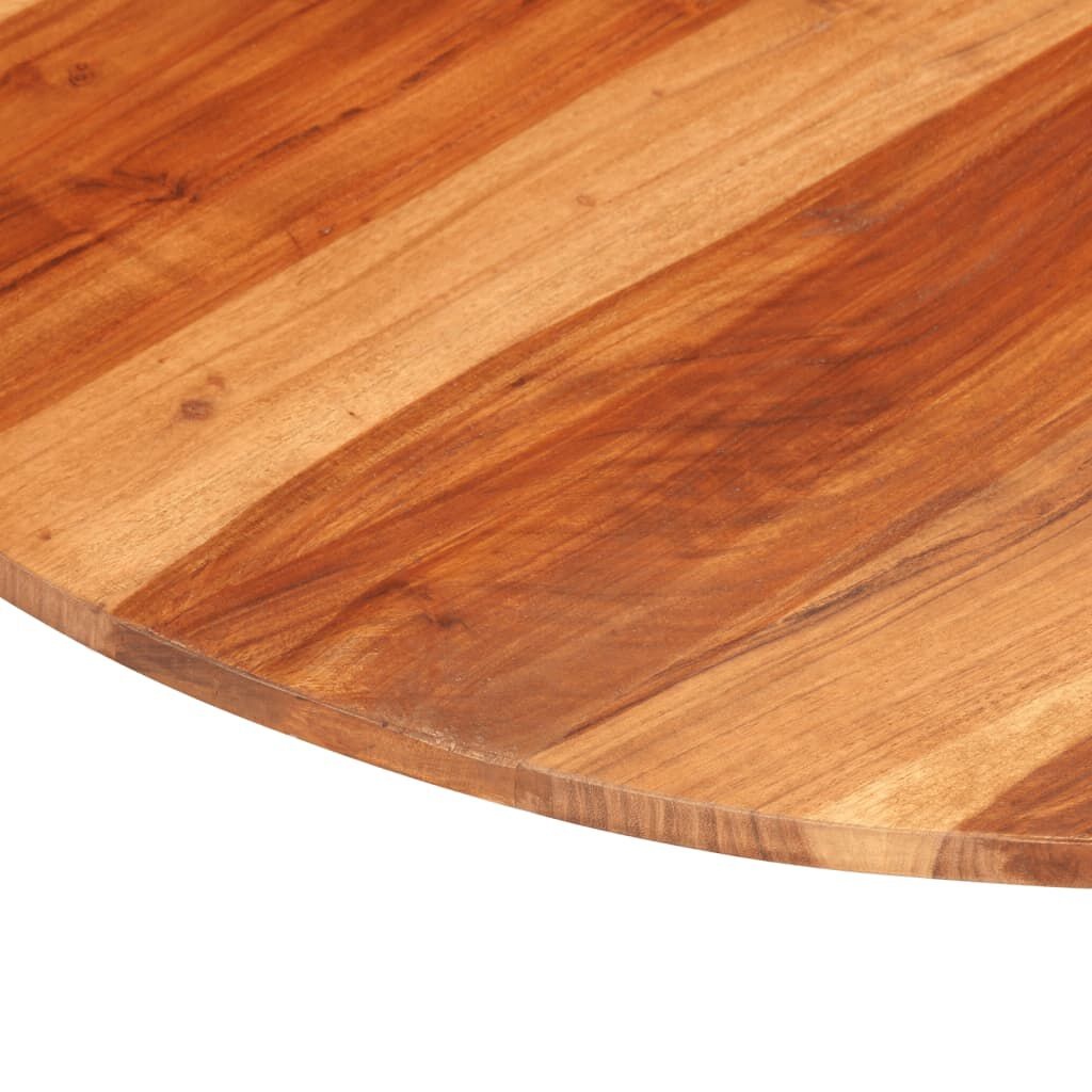 Acaciahouten Tafelblad Ø80cm - Nu 35% Korting!
