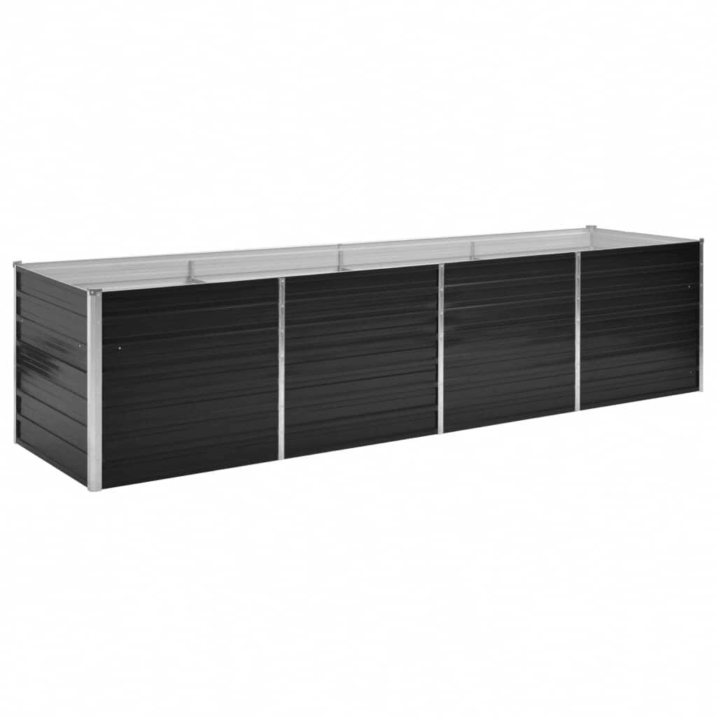VidaXL Verhoogde Plantenbak 320cm Antraciet - 45% Korting!
