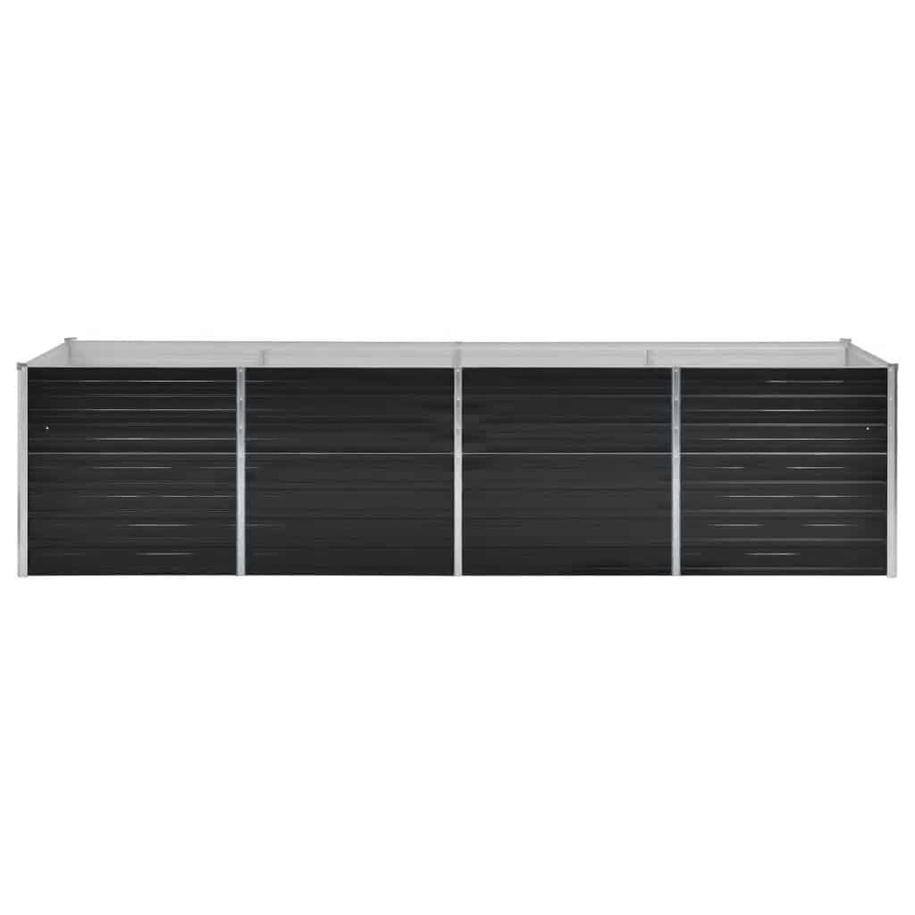 VidaXL Verhoogde Plantenbak 320cm Antraciet - 45% Korting!