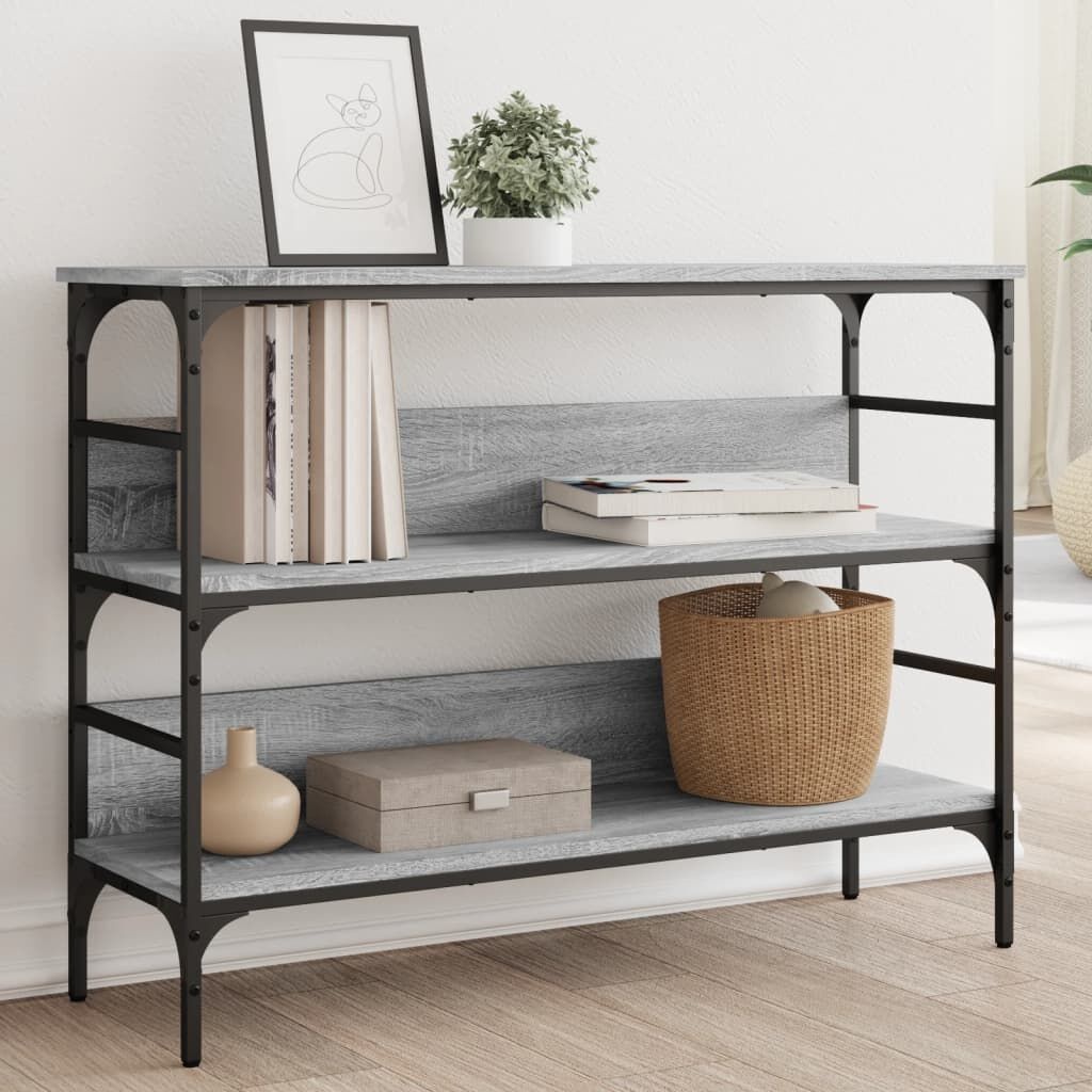 Wandtafel Grijs Sonoma Eiken 100cm - 35% Korting!