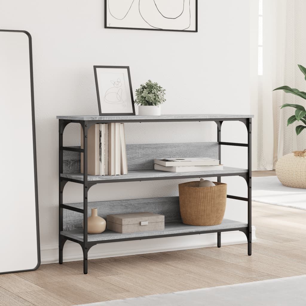 Wandtafel Grijs Sonoma Eiken 100cm - 35% Korting!