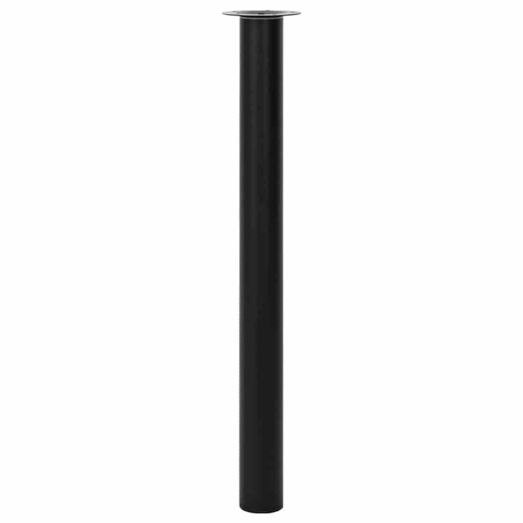 vidaXL Tafelpoten Telescopisch Zwart (2 st) - 35% Korting!