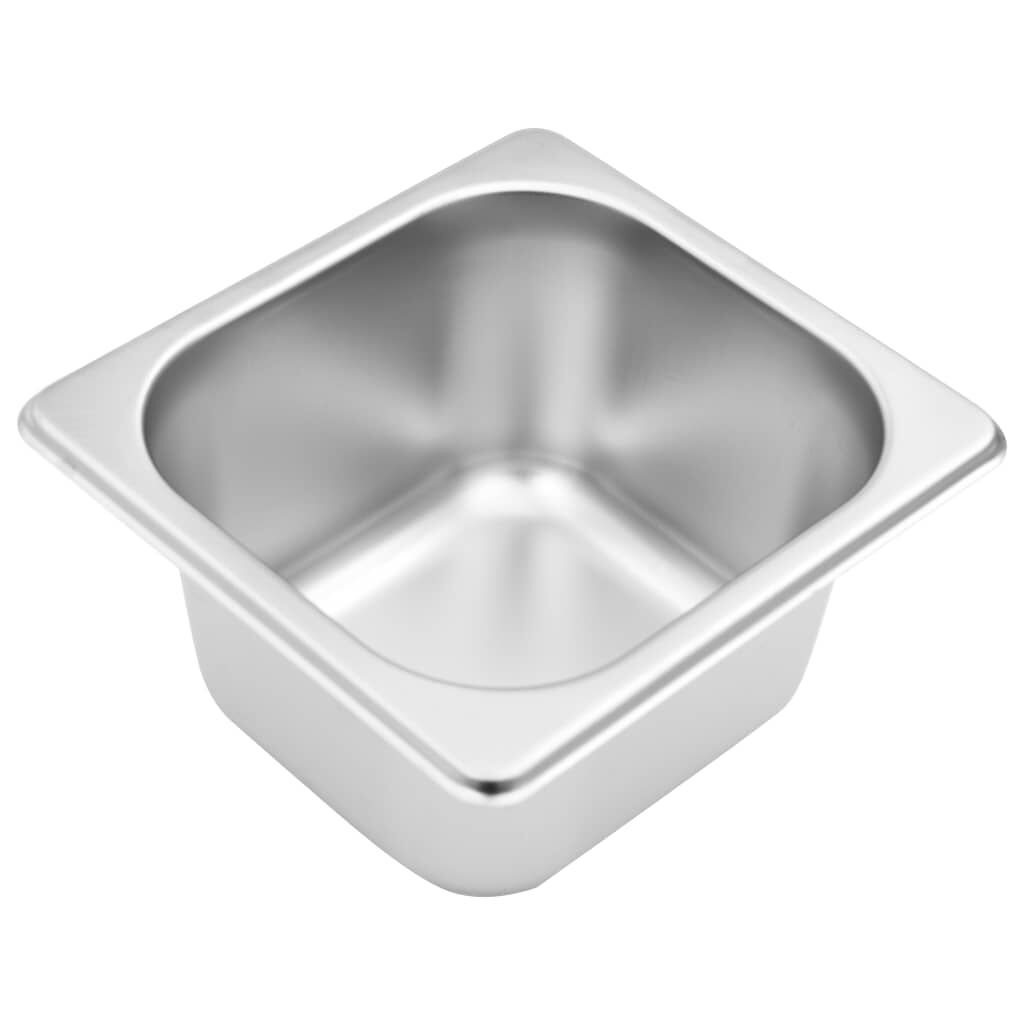 VidaXL GN Bakkenhouder RVS met 5 Bakken -35% Korting!