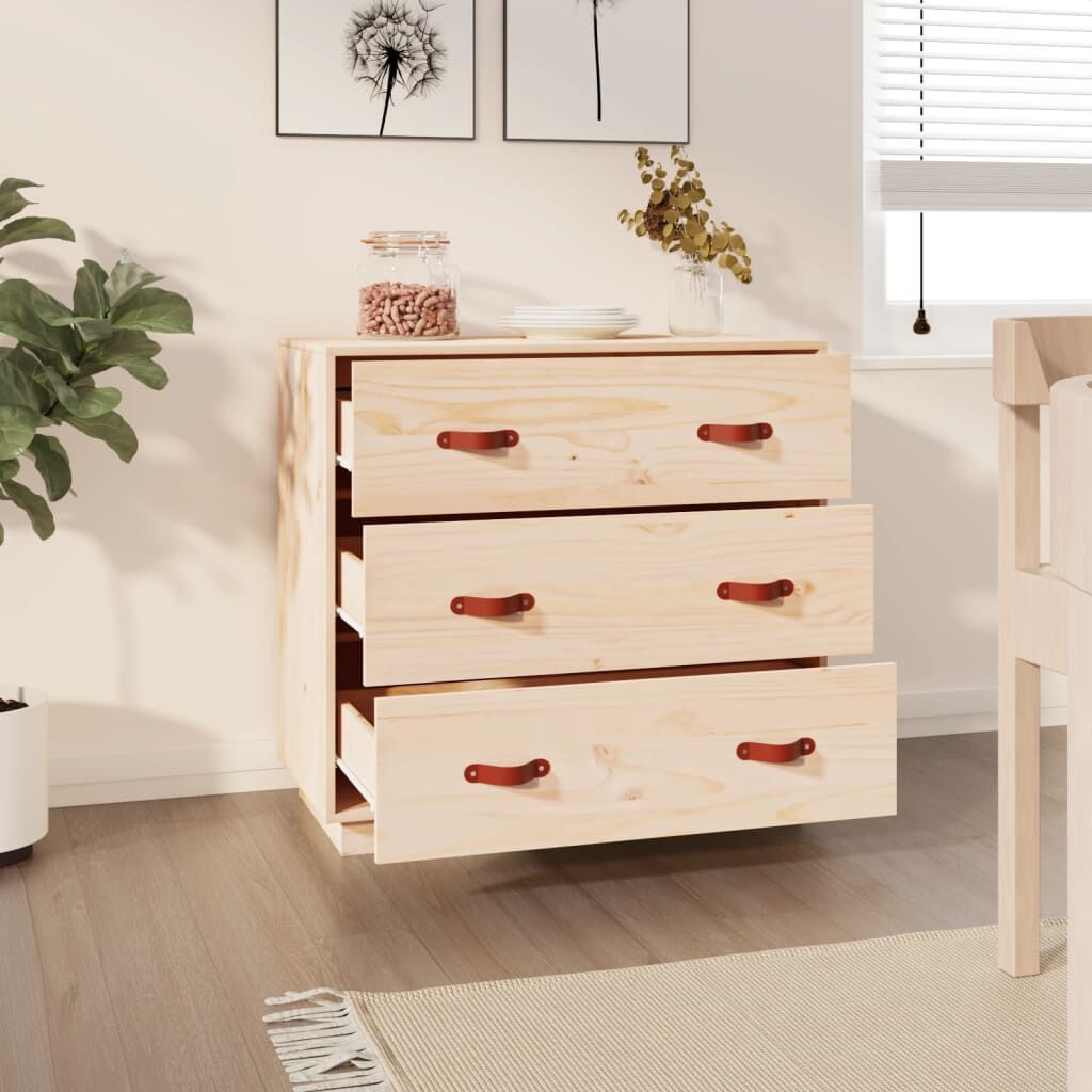 Dressoir Grenenhout 80cm - 35% Korting! Retourtje Deal