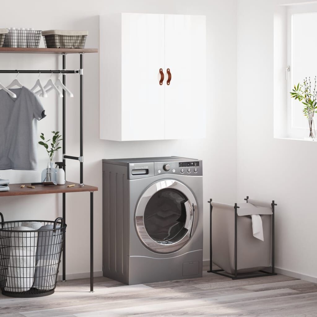 vidaXL Wandkast Hoogglans Wit - 69,5cm - 35% Korting!