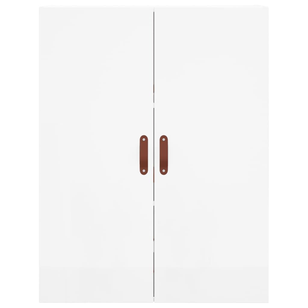 vidaXL Wandkast Hoogglans Wit - 69,5cm - 35% Korting!