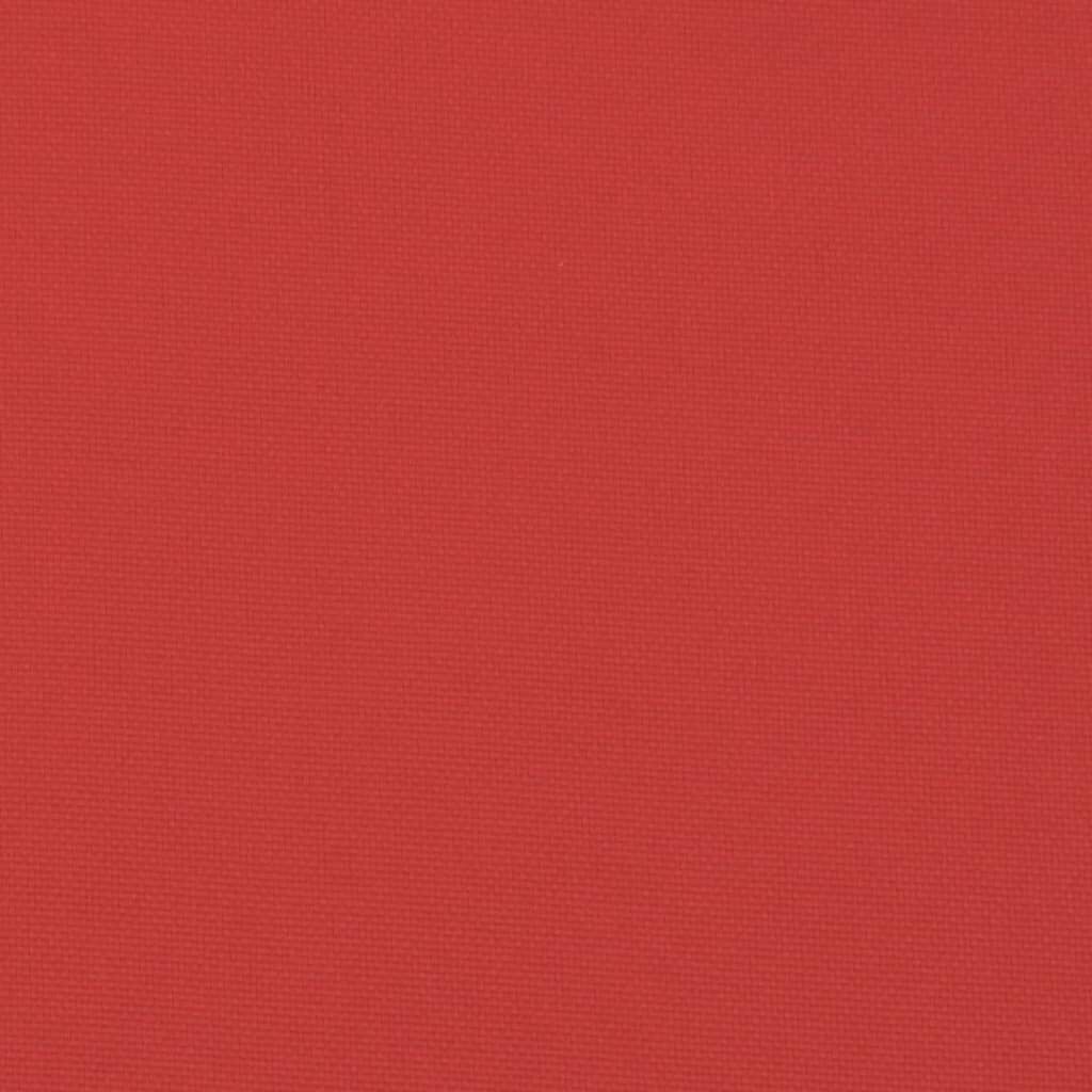 vidaXL Stoelkussens (6x) Rood - Lage Rug - 35% Korting!