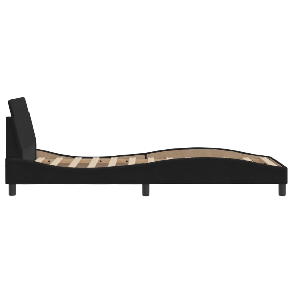 VidaXL Bedframe 90x200 cm Zwart Fluweel - 41% Korting!