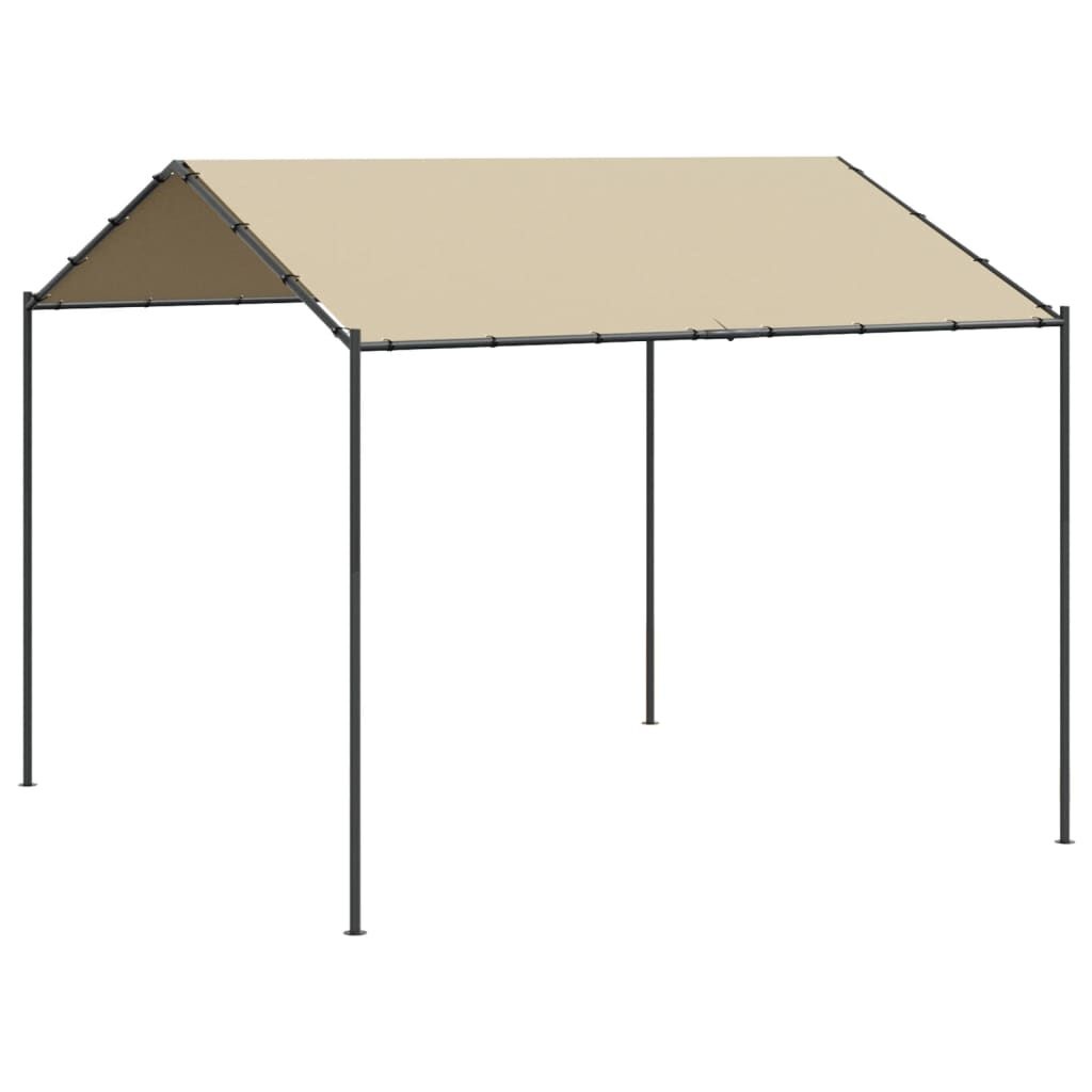 VidaXL Tuinpaviljoen 4x4m Beige - 42% Korting!