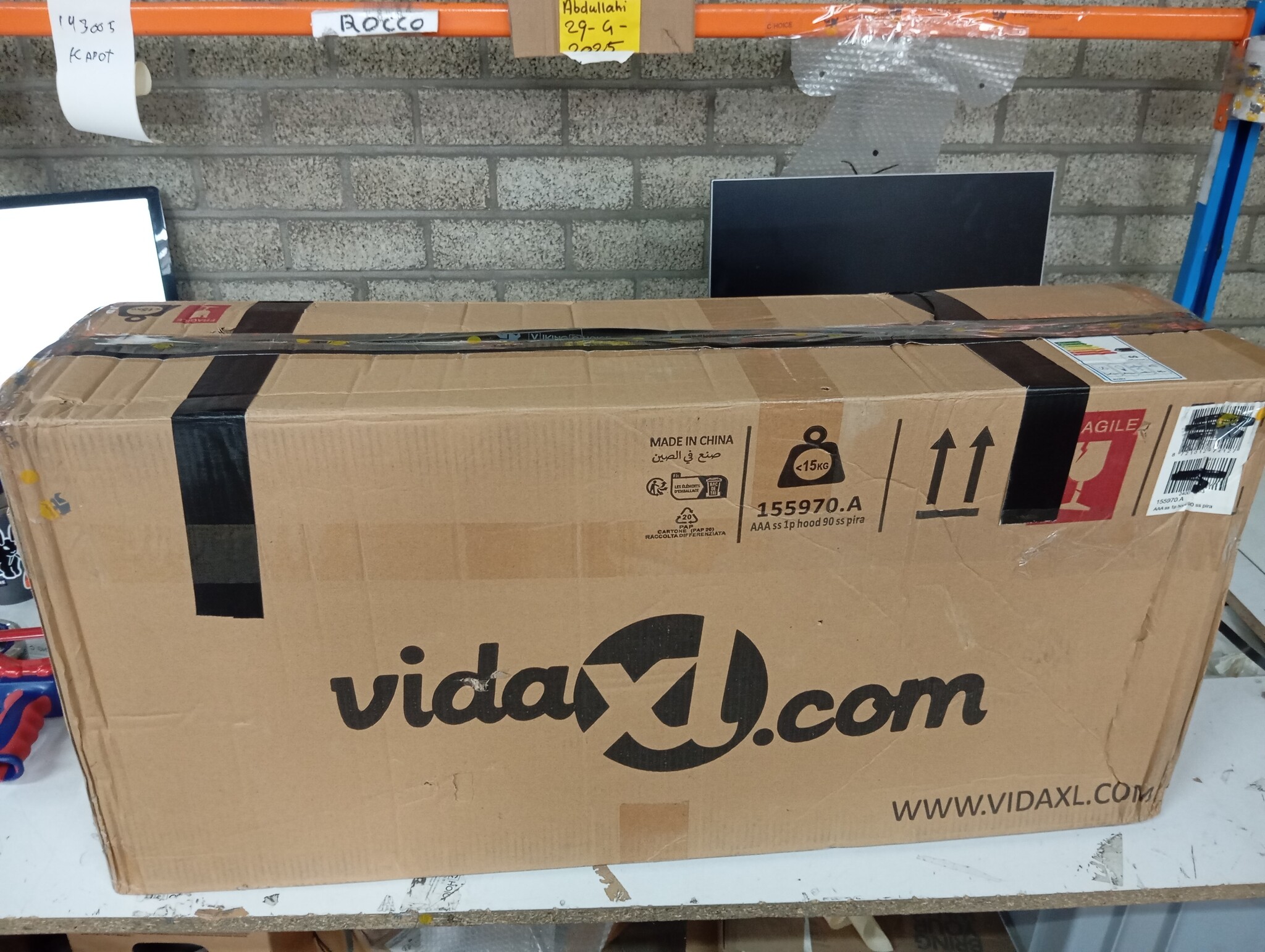 vidaXL Afzuigkap RVS 90cm - 55% Korting! Retourdeal
