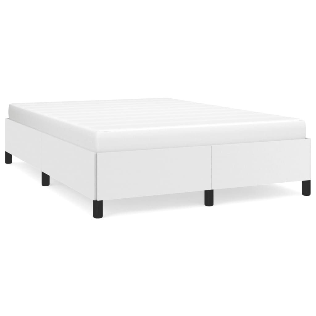 vidaXL Bedframe Wit 140x190cm - NU 55% Korting!