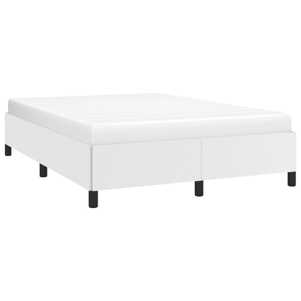 vidaXL Bedframe Wit 140x190cm - NU 55% Korting!