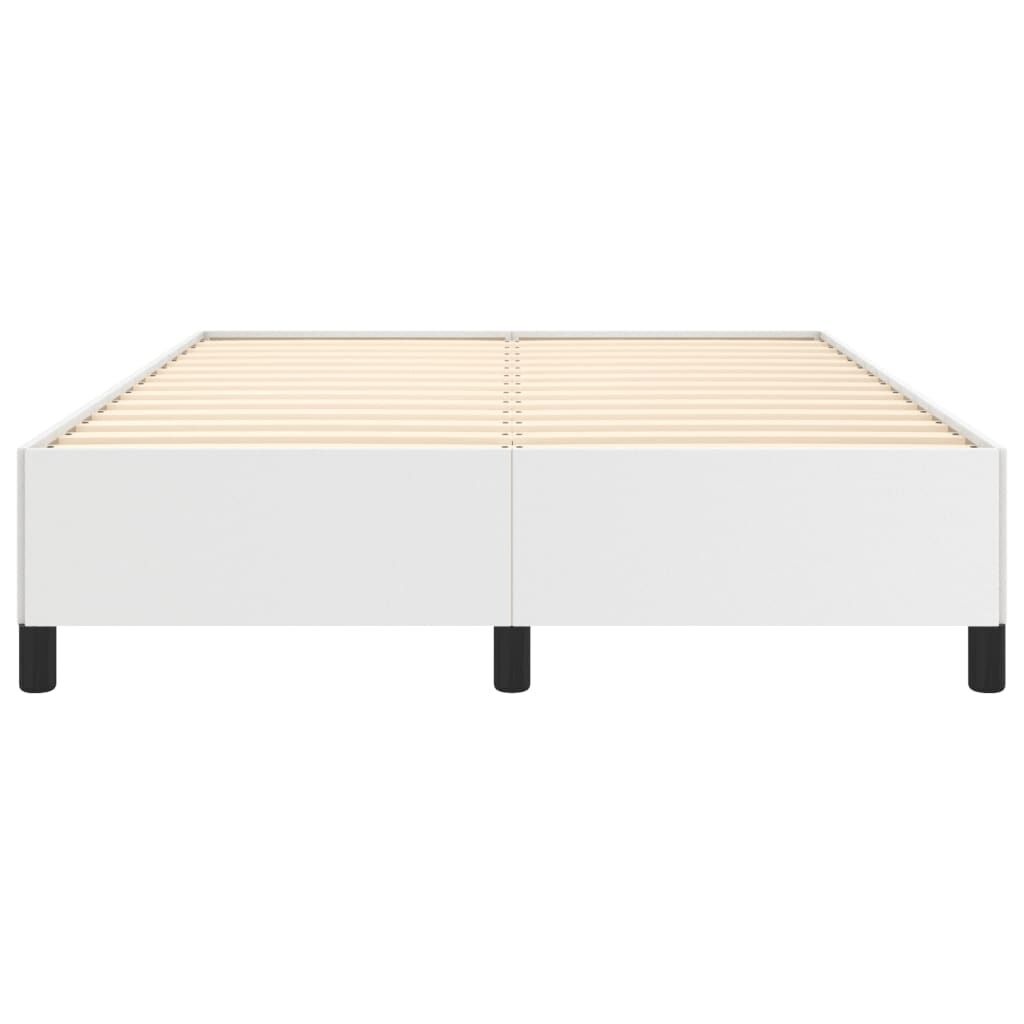vidaXL Bedframe Wit 140x190cm - NU 55% Korting!