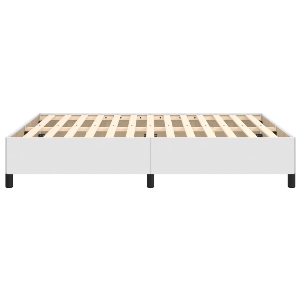 vidaXL Bedframe Wit 140x190cm - NU 55% Korting!