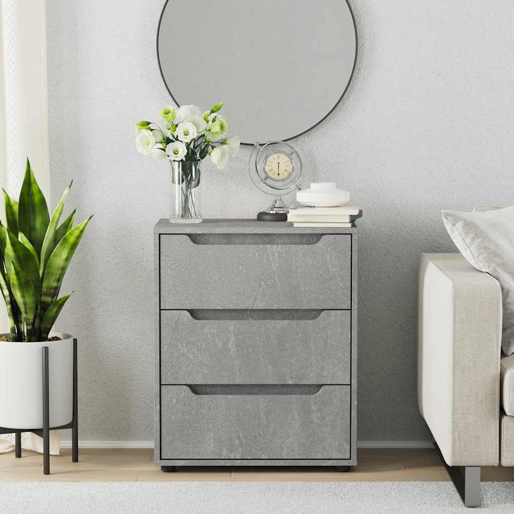 vidaXL Dressoir Betongrijs 60cm - 51% Korting!