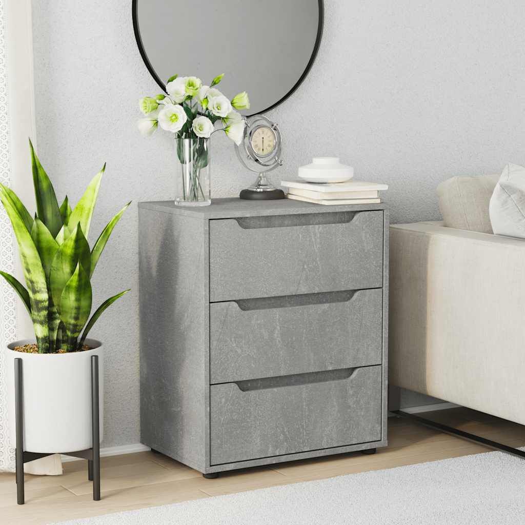 vidaXL Dressoir Betongrijs 60cm - 51% Korting!