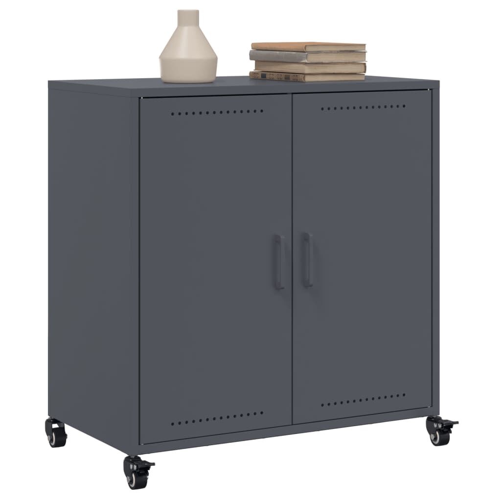 vidaXL Dressoir Antraciet - 68cm - 35% Korting! (Ongeopend)