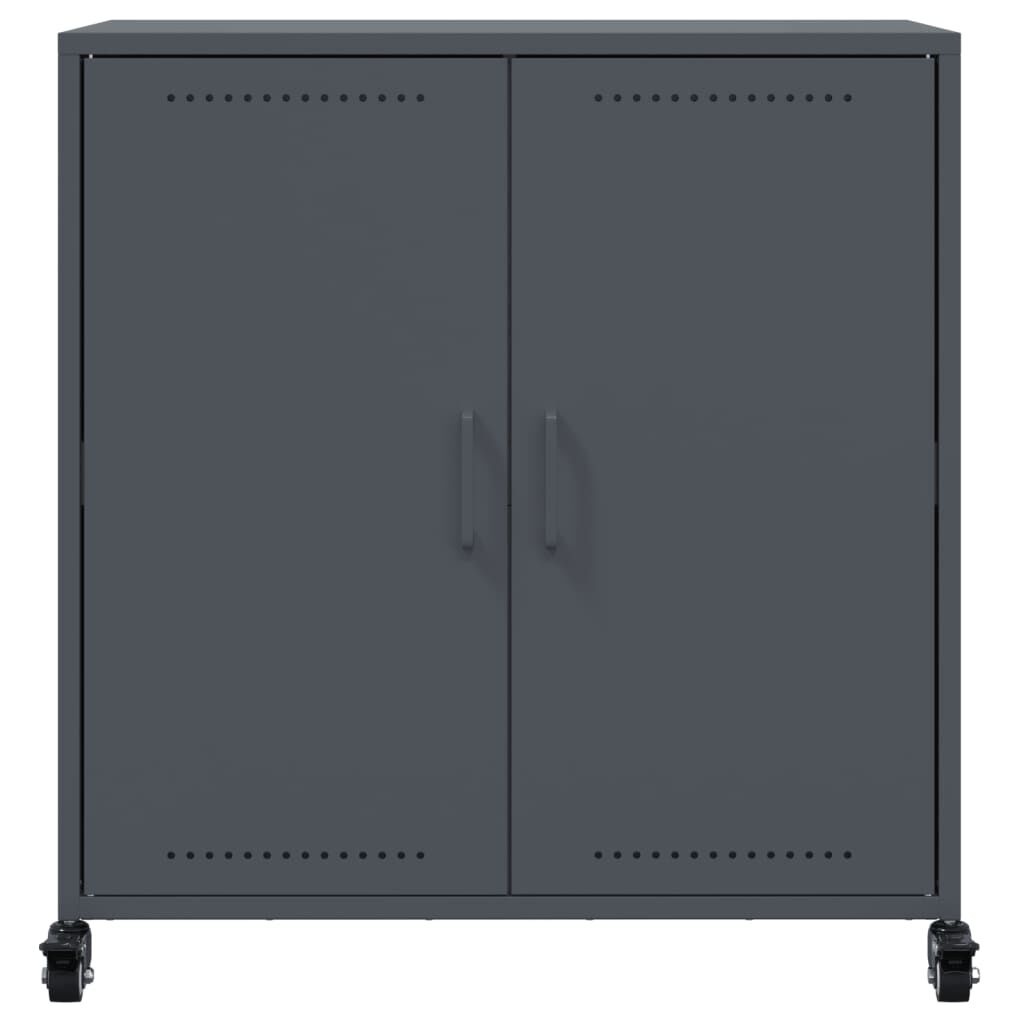 vidaXL Dressoir Antraciet - 68cm - 35% Korting! (Ongeopend)