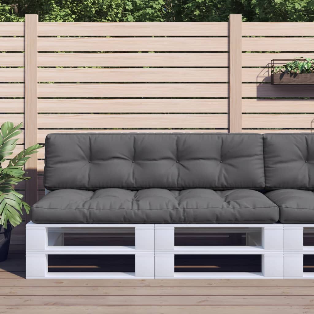 VidaXL Palletkussens Antraciet - 2 Stuks - 35% Korting!