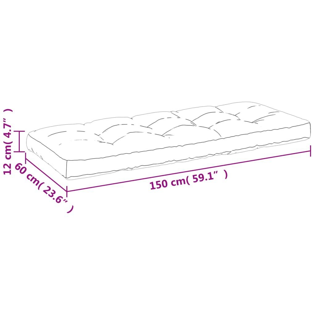 VidaXL Palletkussens Antraciet - 2 Stuks - 35% Korting!