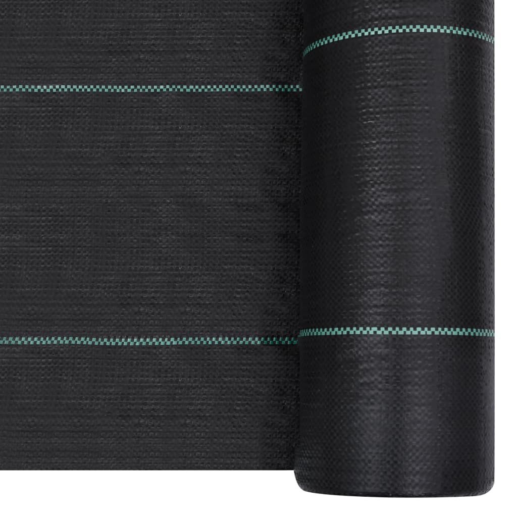 Worteldoek 1x100m Zwart - 35% Korting! (Beschadigde Verpakking)