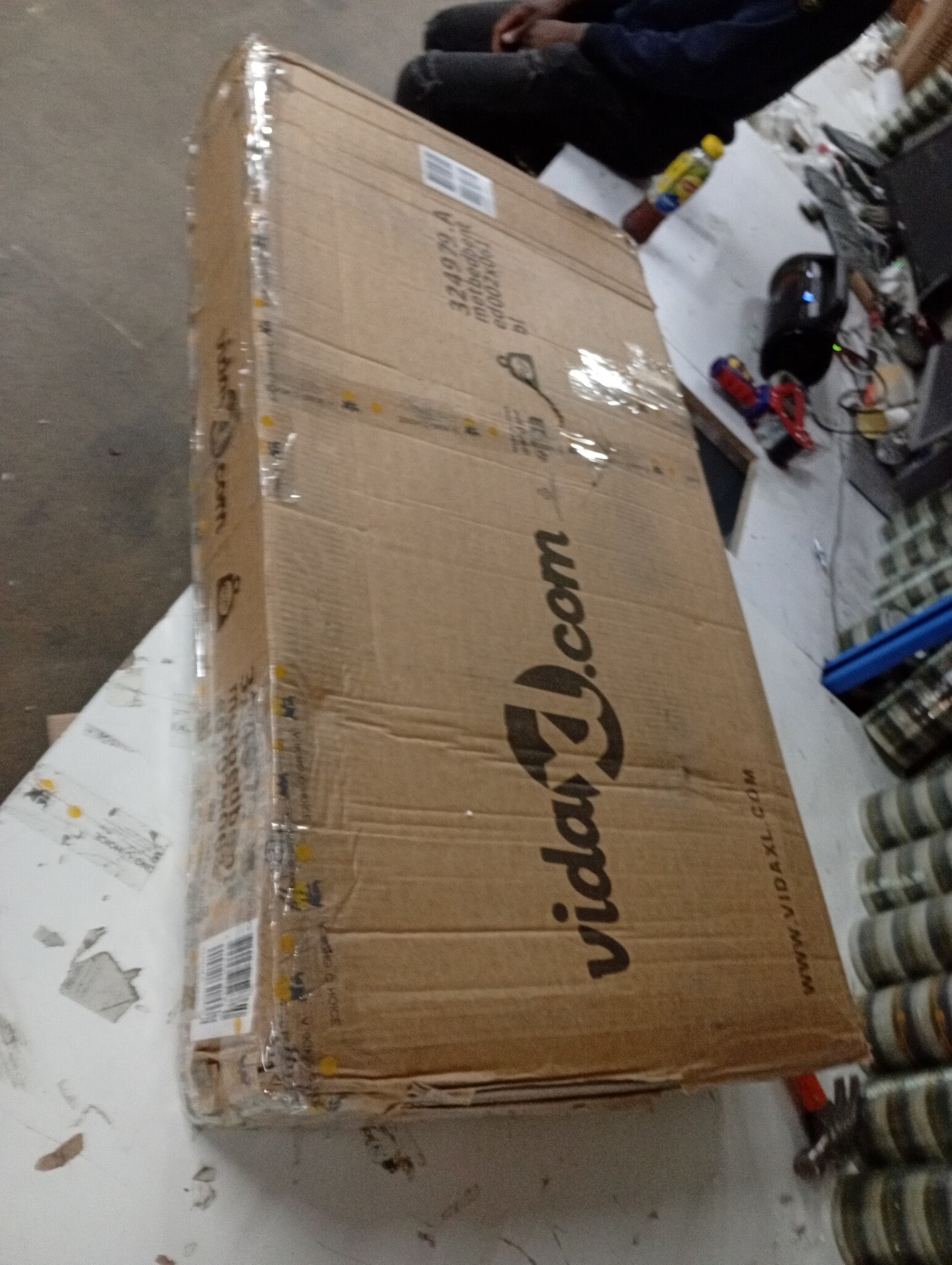 Bedframe Metaal Zwart 160x200 - 55% Korting! (Lichte Krasjes)