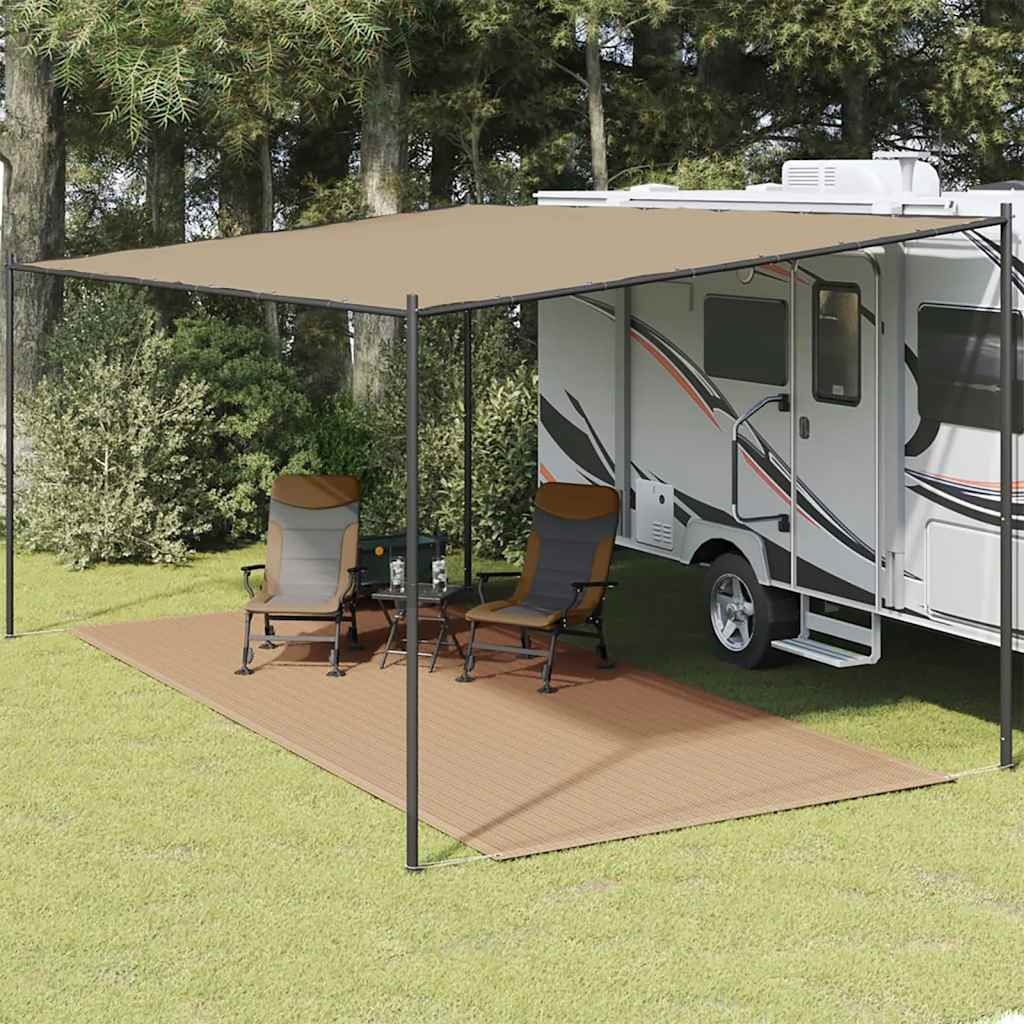 VidaXL Tenttapijt 250x550 Taupe - Zo Goed Als Nieuw! 35% Korting