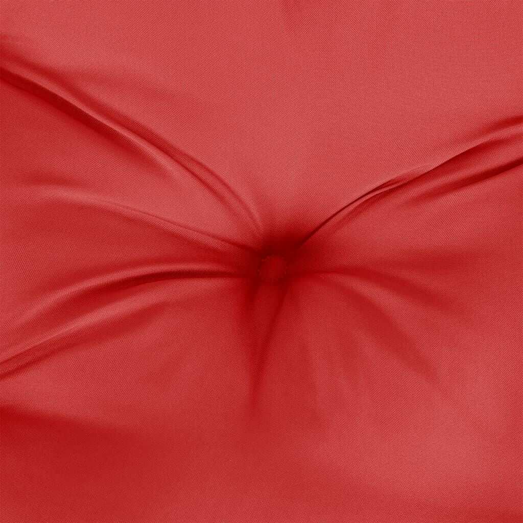 vidaXL Stoelkussens Hoge Rug Rood (6 st) -35% Korting!