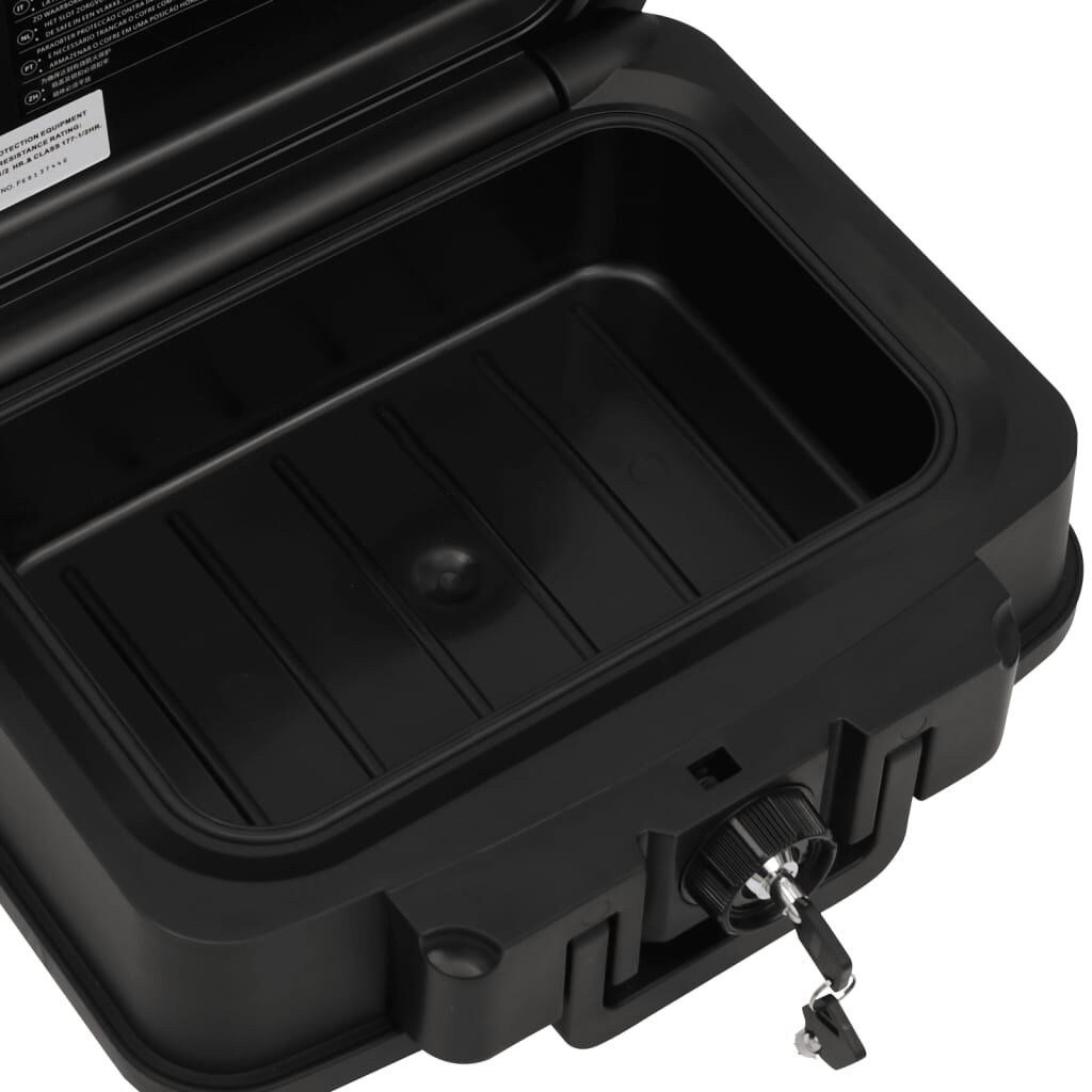 vidaXL Kluis Zwart 38cm - Brand- & Waterdicht! -35% Korting!