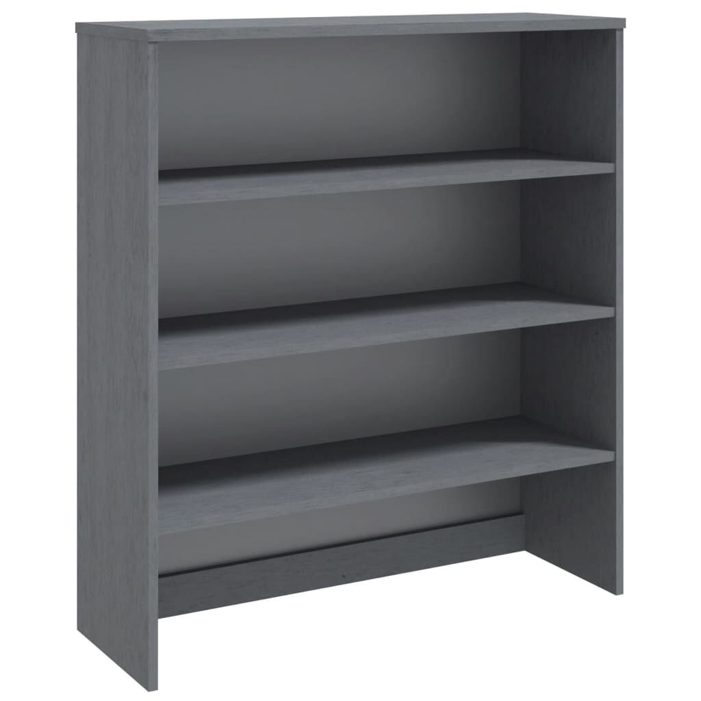 vidaXL Opzetkast HAMAR Donkergrijs - 90cm - 35% Korting!