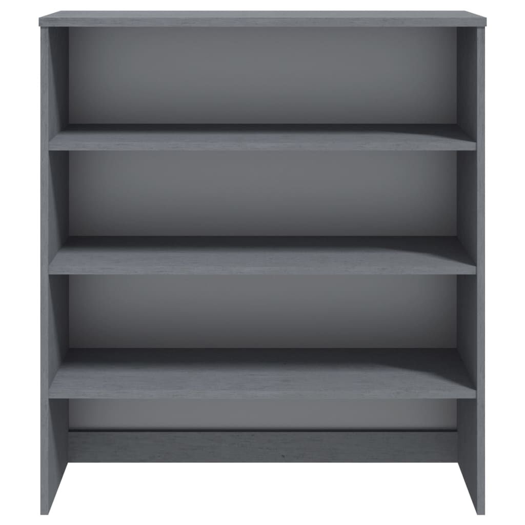 vidaXL Opzetkast HAMAR Donkergrijs - 90cm - 35% Korting!